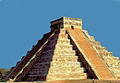 Die Kukulkanpyramide in Chichen Itza